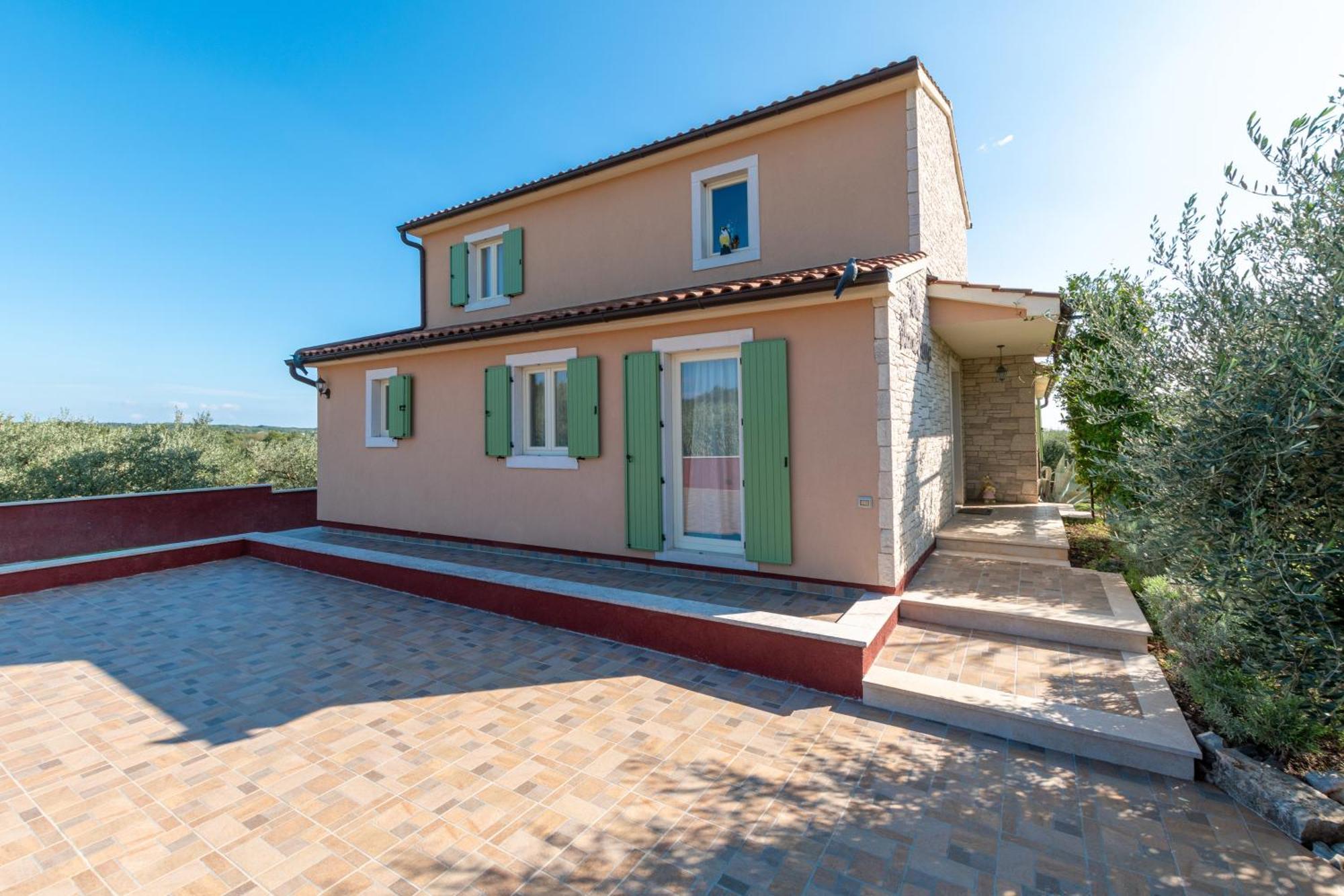 Villa Nona Marija Sveti Lovrec Pazenaticki ภายนอก รูปภาพ