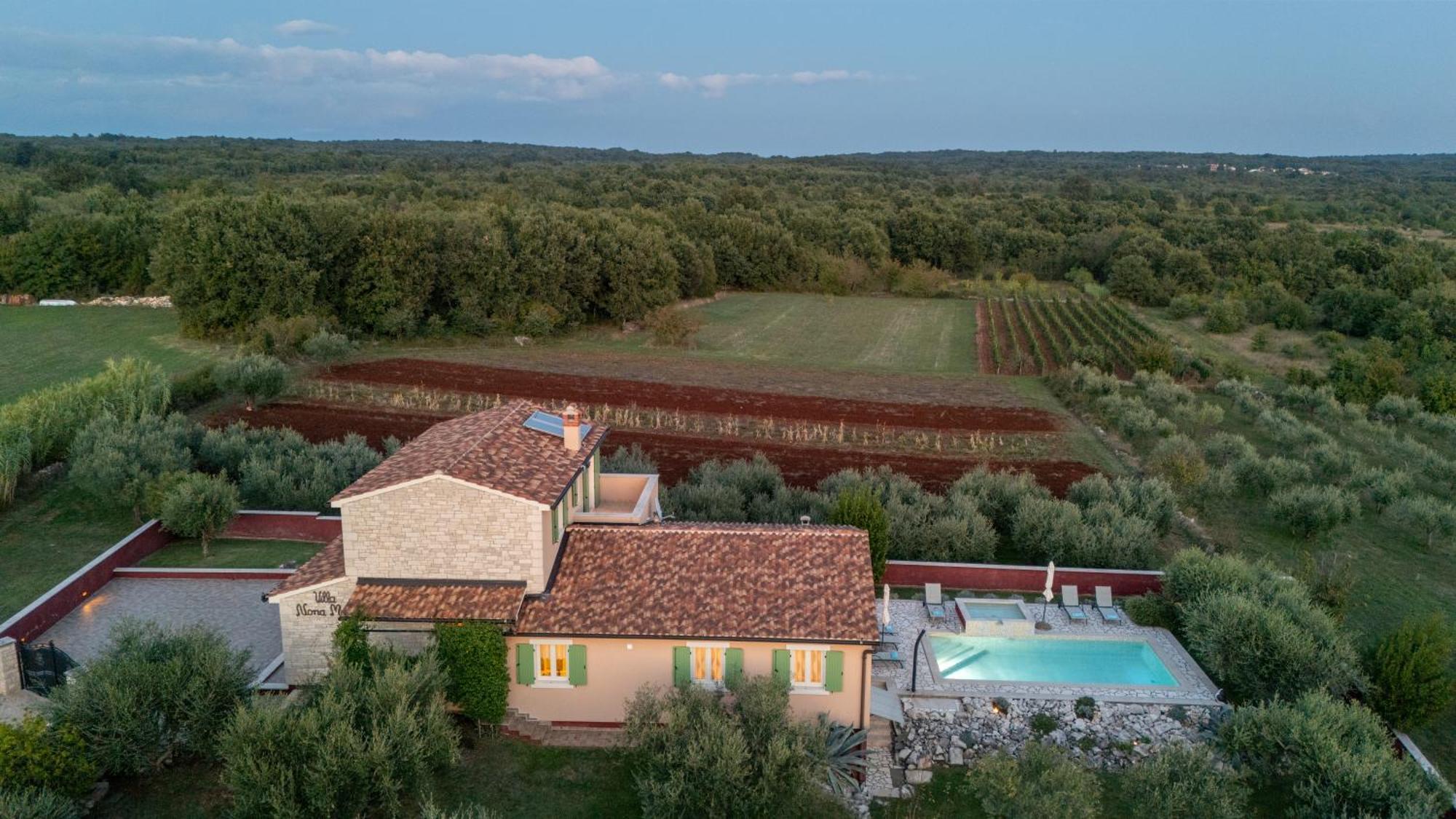 Villa Nona Marija Sveti Lovrec Pazenaticki ภายนอก รูปภาพ